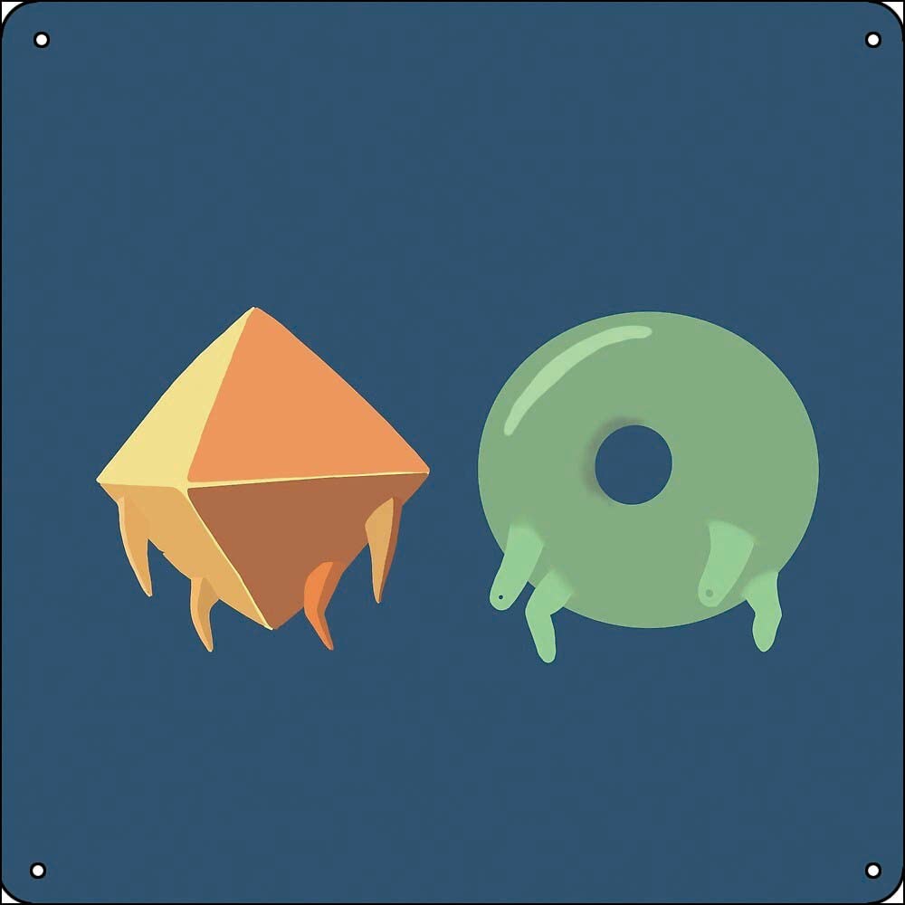 Jitipozy Slay The Spire: Donu and Deca Photographic Print Metal